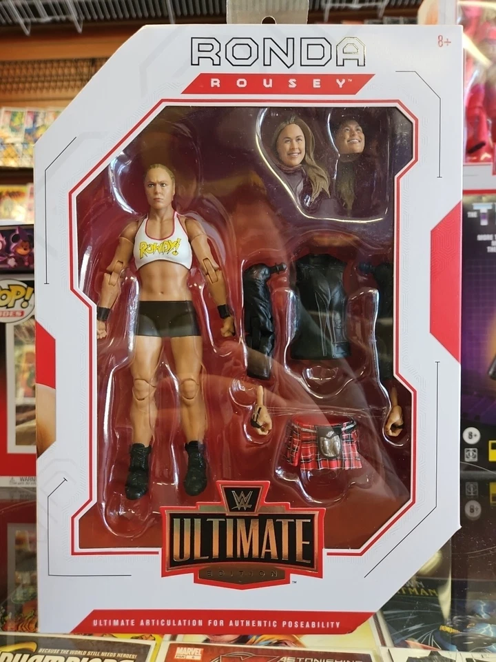 WWE Ultimate Edition Series 1 2019 ¡Ronda Rousey (Wrestlemania 34)! ¡ENVÍO GRATIS! Foto 1 de 1