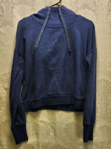 90 Grad dunkelblauer Pullover Hoodie Sweater Gr. S - Bild 1 von 4