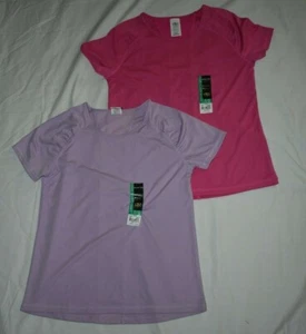 Athletic Works Girl's Active Tee Short Sleeve Wick Mesh Choose Color Size XL-2XL - Picture 1 of 3