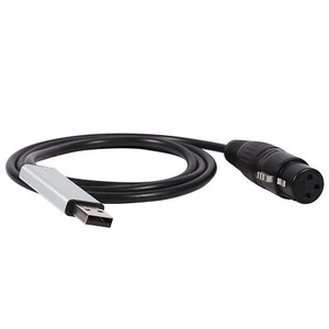 HG Mini USB To DMX Interface Adapter Controller DMX512 Computer Stage Lighting - Picture 1 of 7