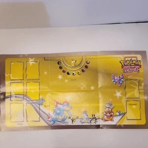 Cartel de actualización de reglas/mapete de juego de papel Pokemon TCG League Neo Genesis Gen 2 - Imagen 1 de 7