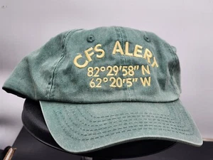 Vintage PILOT Aircraft Program Management Adjustable Hat CFS ALERT CANADA - Picture 1 of 4