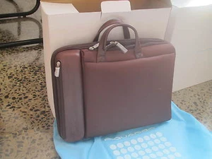 Piquadro PQ7 Brown Compact briefcase CA1444PQ/M - Picture 1 of 4