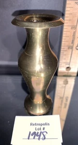 Miniature BRASS Vase Vintage - Picture 1 of 6