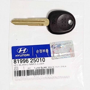 Genuine 8199625010 Blank Key For HYUNDAI GETZ CLICK 2002-2011 - Picture 1 of 7