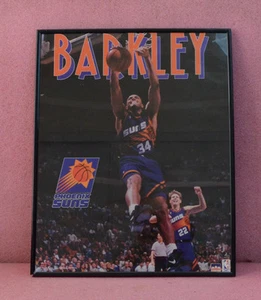 Vintage gerahmtes Charles Barkley Wandposter 20x16_RAHMEN#10 - Bild 1 von 1