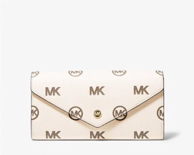 Michael Kors Jet Set Travel Large Logo Embossed Envelope Wallet - Image 1 of 4