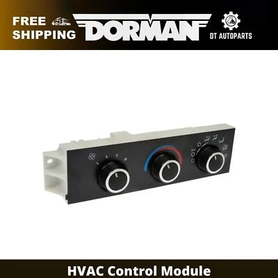 For 1996-2020 Chevrolet Express 3500 Dorman HVAC Control Module Front 1997 1998 - Image 1 of 4