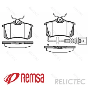 Rear Brake Pads Set VW Skoda Audi Seat:A3,FABIA I 1,GOLF V 5,POLO,IBIZA III 3 - Picture 1 of 2