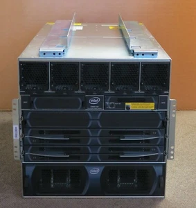 Qlogic Intel True Scale Fabric Director Switch 12800-120 40G 10U 48-Port 2 - Picture 1 of 5