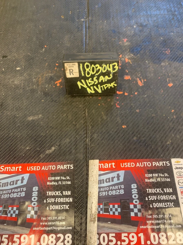 Módulo de controle 2012 2018 Nissan NV1500 2500 3500 TPMS OEM 407201PB0A - Imagem 1 de 4