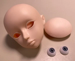 Neu Obitsu/Parabox normale Haut GRETEL Rohling Vinyl Kopf Rainman Skulptur - Bild 1 von 5