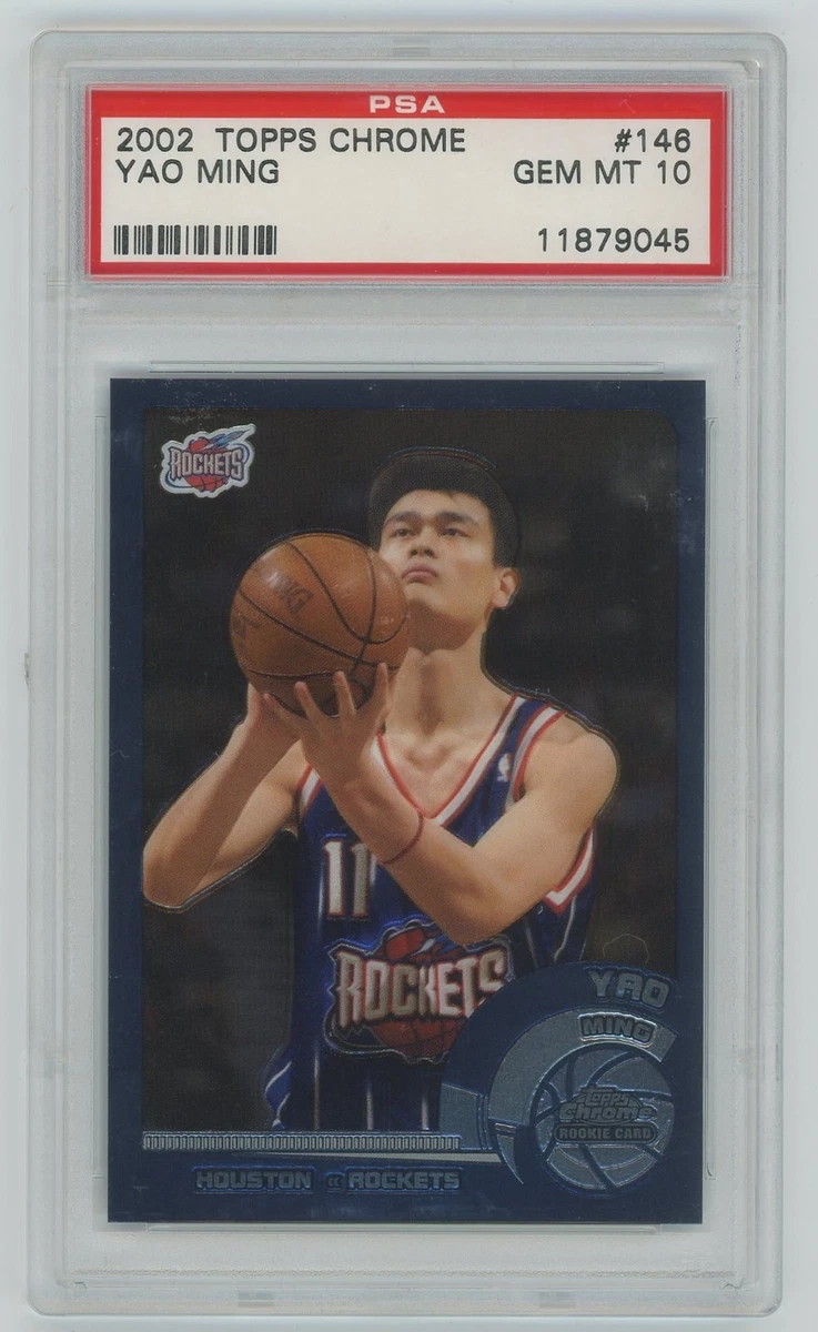 Topps Yao Ming Basketball Rookie Sports Trading Cards
