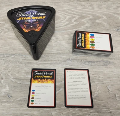 Карточная игра Trivial Pursuit Star Wars Bite-Size Trivia 2003 Hasbro без штампа ЧИТАЙТЕ - Изображение 1 из 4