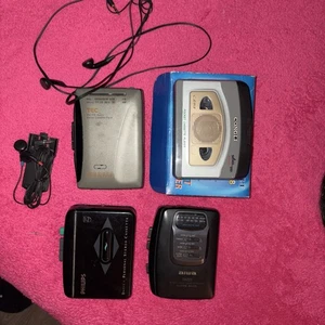 Walkman Konvolut Aiwa Philips TEC Congli Teildefekt - Bild 1 von 9