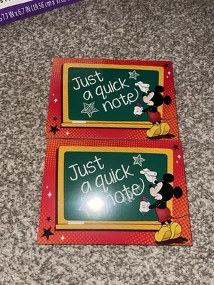 Карты Disney Mickey Mouse для учителей на все случаи жизни 36 в каждой упаковке X2 - Изображение 1 из 2