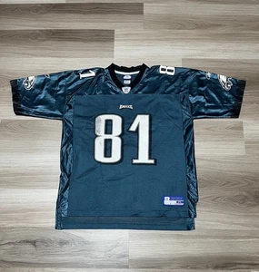 Philadelphia Eagles Terrell Owens #81 Green Jersey Reebok NFL Men Size XL - Picture 1 of 14