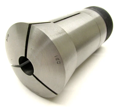 NICE! HARDINGE 9/16" 16C ROUND COLLET w/ INTERNAL THREADS - Image 1 of 3