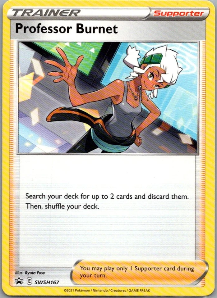 Professor Burnet Promo SWSH: Sword & Shield Promo Cards SWSH167 NM - Image 1 of 2