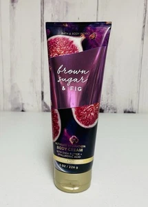 Bath & Body Works Brown Sugar & Fig Body Cream Lotion 8 oz - Picture 1 of 2