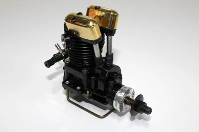 Very Rare Golden Knight Saito FA-30S 5.03cc Four Stroke Glow Model Engine, NIB - Image 1 of 4