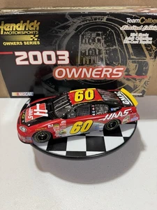 Brian Vickers #60 HAAS 2003 Rookie Year Team Caliber Owners Series 1/24 Diecast - Picture 1 of 15