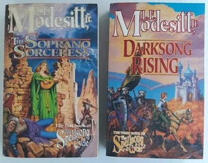 2 Fantasy SPELLSONG CYCLE L E Modesitt Jr The Soprano Sorceress Darksong Rising  - Bild 1 von 13