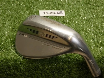 Titleist Vokey SM9 Tour Cromo 56* 10* Cuña de Arena S Grind Dinámica Acero Dorado Foto 1 de 4