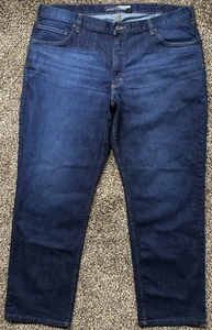Carhartt Jeans Mens 42 X 32 Relaxed Fit Dark Wash Workwear Blue Denim NWOT - Picture 1 of 14