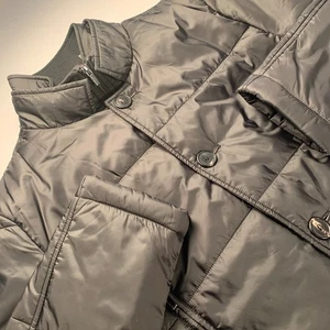 Bugatchi Outdoor Jacket Mens Padded Blazer Jacket Bib Full Zip Buttons M Black - Picture 1 of 23