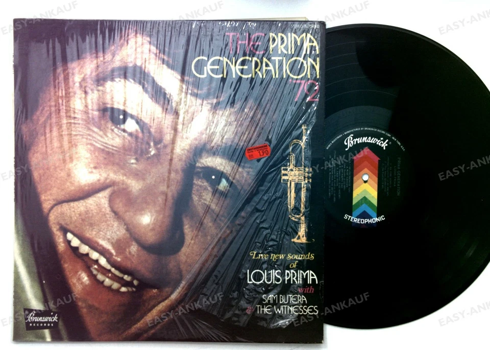 L. Prima With S. Butera & The Witnesses -The Prima Generation '72 US LP 1972 ' - Image 1 of 1