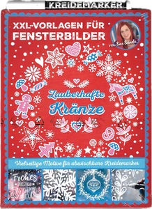 NEU★ BINE BRÄNDLE XXL VORLAGEN MAPPE FENSTERBILDER KREIDEMARKER * Zauber. Kränze - Bild 1 von 2