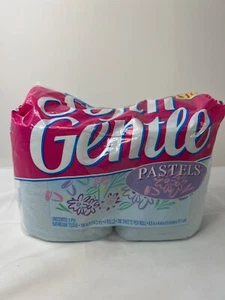 Vintage Lot of 2 Rolls of Blue Toilet Paper~ Soft and Gentle Rare Find! - Picture 1 of 4