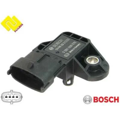BOSCH 0281006076 ,0281002845 INTAKE MANIFOLD PRESSURE SENSOR MAP, FOR GM  - Image 1 of 4