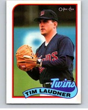 1989 O-Pee-Chee Baseball #239 Tim Laudner  Minnesota Twins V95859