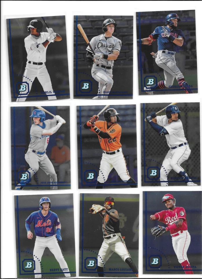 2022 Bowman Heritage Chrome Prospects - Pick Your Player - Combined Ship avail - Image 1 of 1