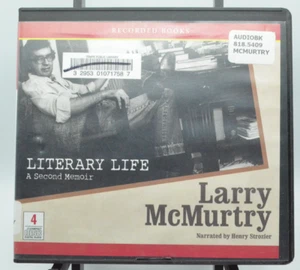 Literary Life : A Second Memoir Hardcover Larry McMurtry Audio Book - Picture 1 of 2