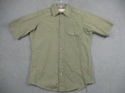 Vintage CC Filson Shooting Shirt 38 Green Hunting Safari - Image 1 of 4
