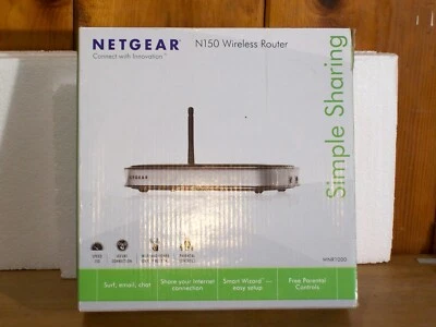 NETGEAR N150 WIRELESS ROUTER W/ALL ACCESSORIES, USED, EXCELLENT CONDITION - Image 1 of 4