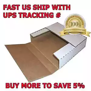 100 LP Premium Record Album Mailers Book Box Variable Depth Laser Disc Mailers - Picture 1 of 1