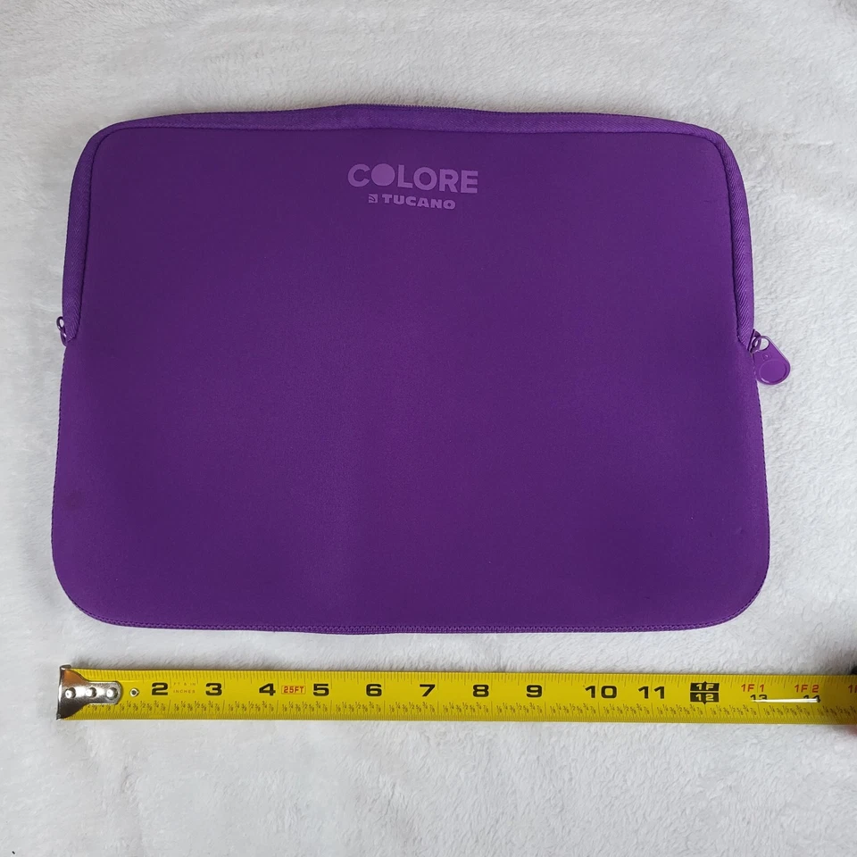 Ноутбук рукав молнии чехол сумка 13 «x 10» фиолетовый цвет Tucano полиуретан пены - Изображение 1 из 4
