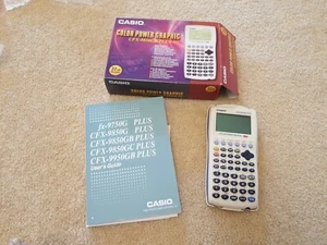 Casio Color Power Graphic CFX-9850GB PLUS-WE Graphing Calculator - Free Post - Picture 1 of 11