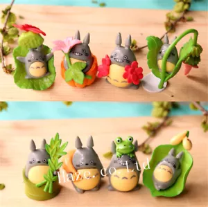8 piezas/juego de anime Mi vecino Totoro mini figura modelo juguete NUEVO - Imagen 1 de 4
