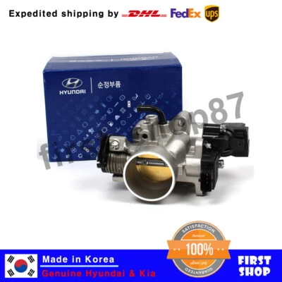 Cuerpo de acelerador original OEM compatible con 3510026600 para Hyundai Accent 1,6 L DOHC 2001-2005 Foto 1 de 4