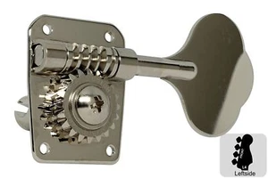 GOTOH GB10 Bass Tuning Machines Tuners - Open Gear - 4L - Nickel - Picture 1 of 2