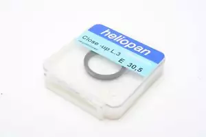 Heliopan 30.5mm Close-up filter NL3 +3 Mint in jewel case - Picture 1 of 4