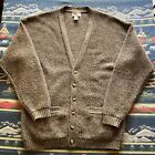 Handframed in Hong Kong Woolrich herb tweed wool cardigan