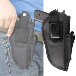 Universal IWB OWB Tactical Gun Holster with Mag Pouch Concealed Carry Pistol - Picture 1 of 10