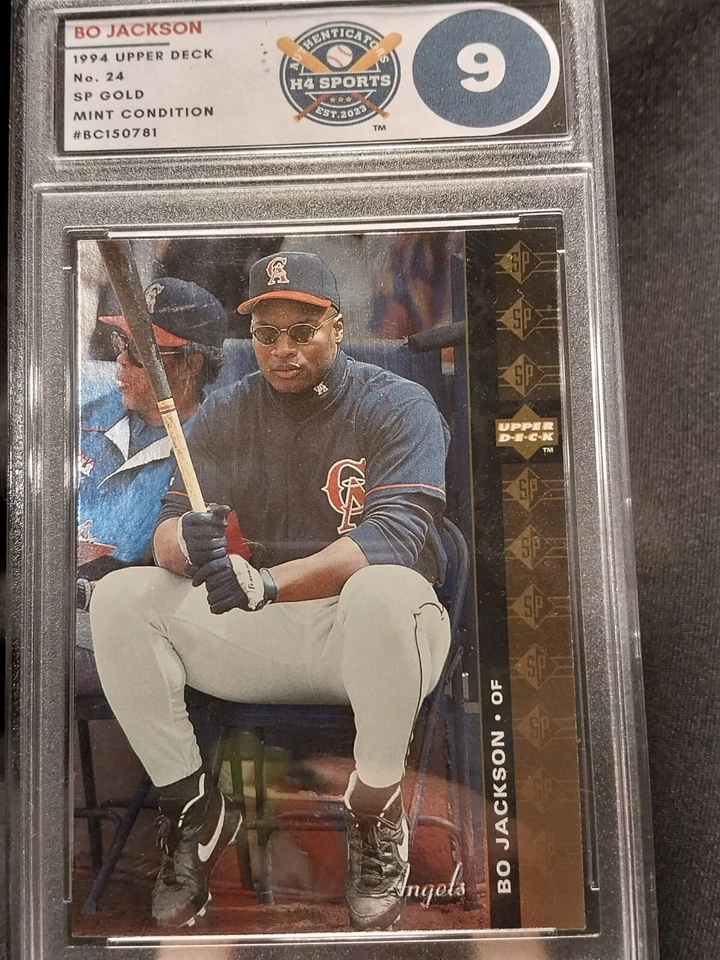 1994 Upper Deck SP - Gold - #24 Bo Jackson - Graded 9 - Image 1 of 2