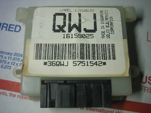 GM Delco QWJ DRAC Module VSSB Speed Control Module Buffer Chevy GMC 16159025 - Picture 1 of 1